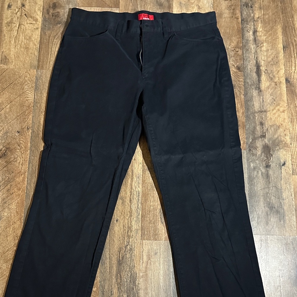 Alfani Men's Black Straight-Leg Dress Pants